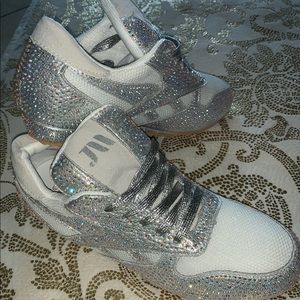 women rhinestone new crystal platform sneakers